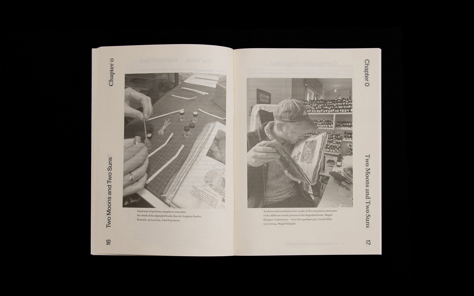 Two Moons and Two Suns Publication Editorial Design