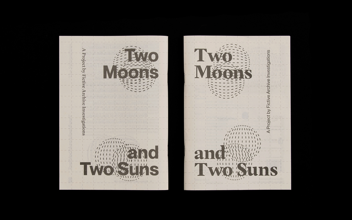 Two Moons and Two Suns Publication Editorial Design