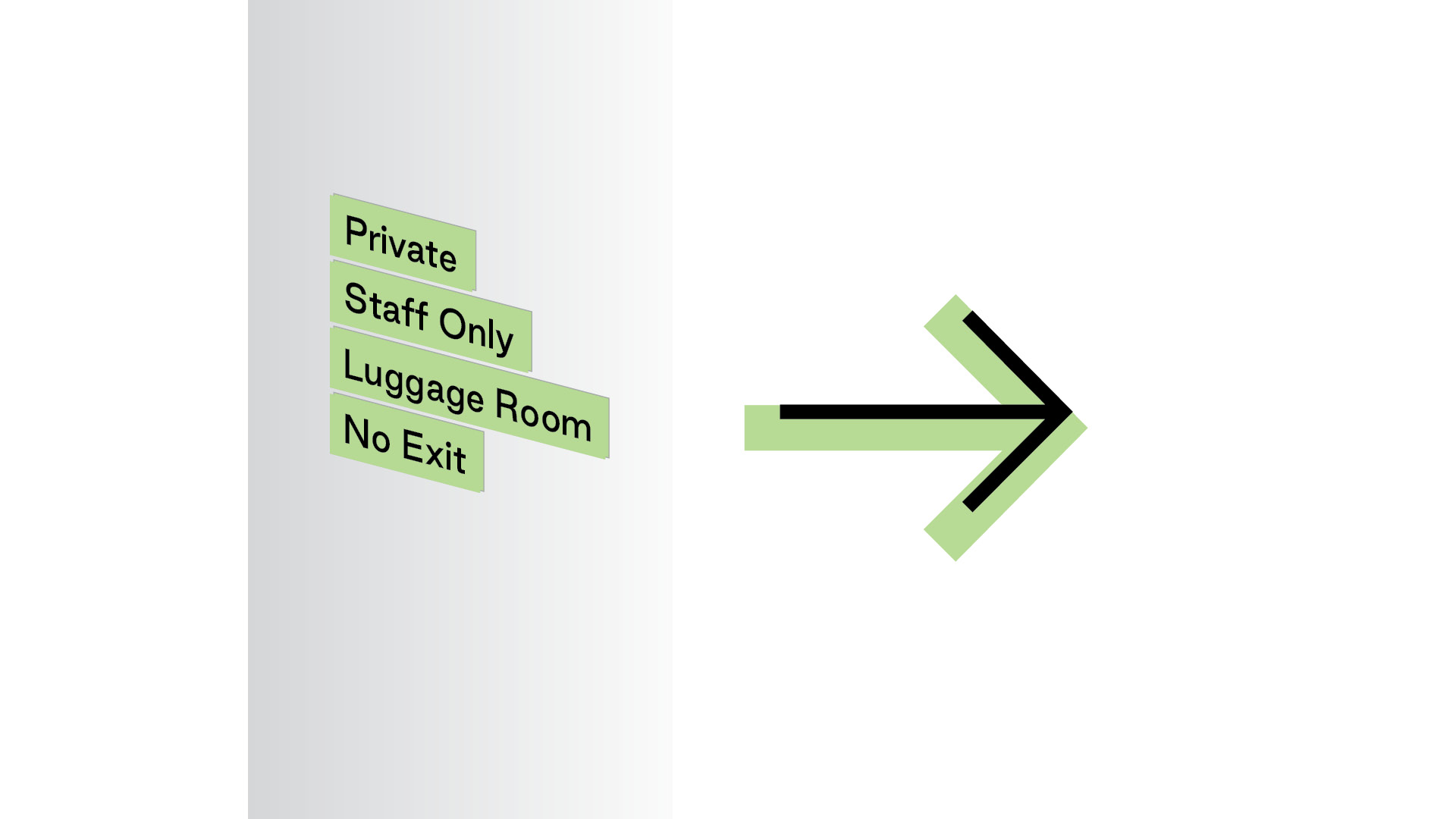 2point3 signage way-finding hotel building malta