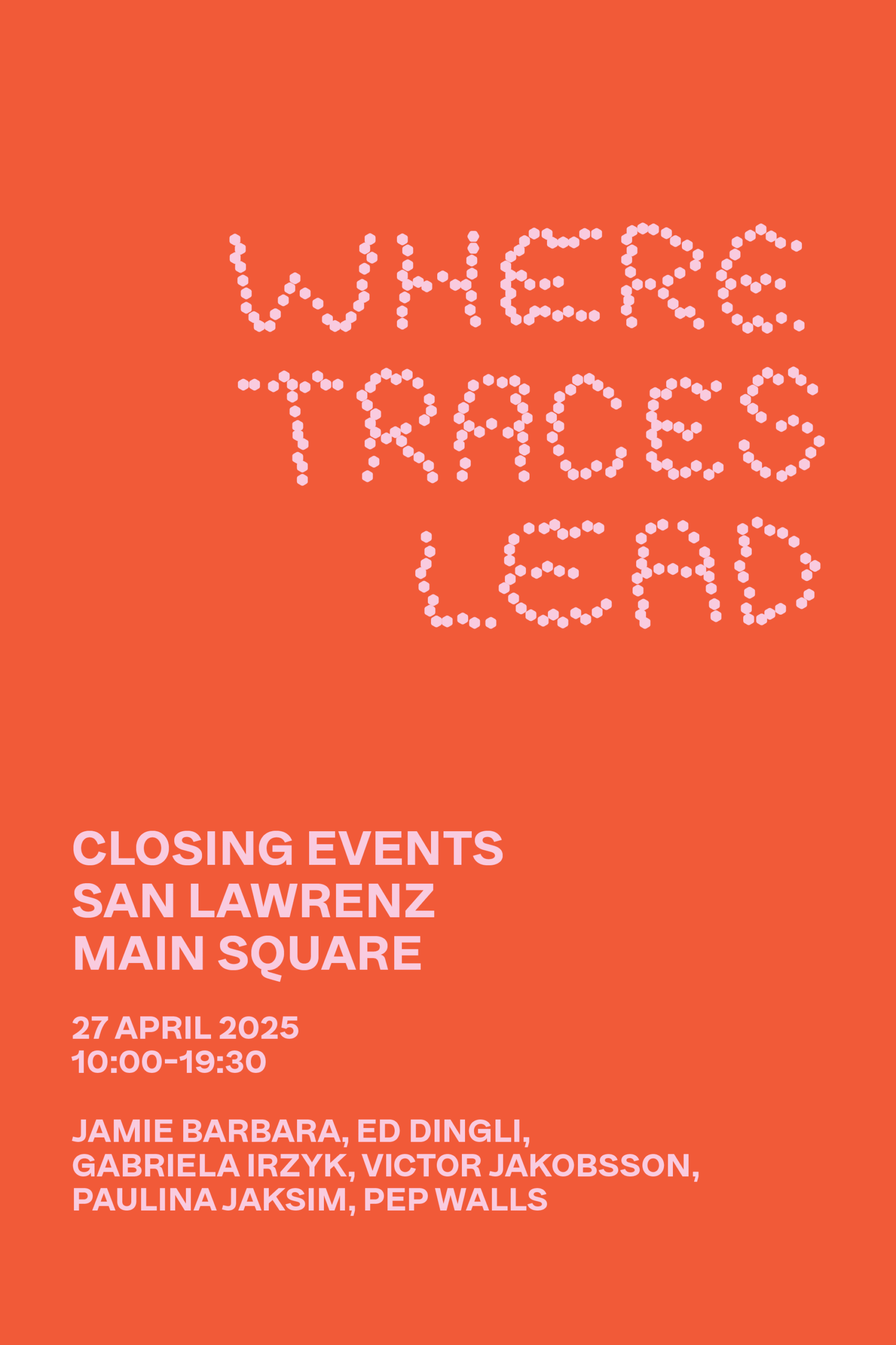 Where traces Lead 2point3 San Lawrenz Gozo Exhibition Graphic Design