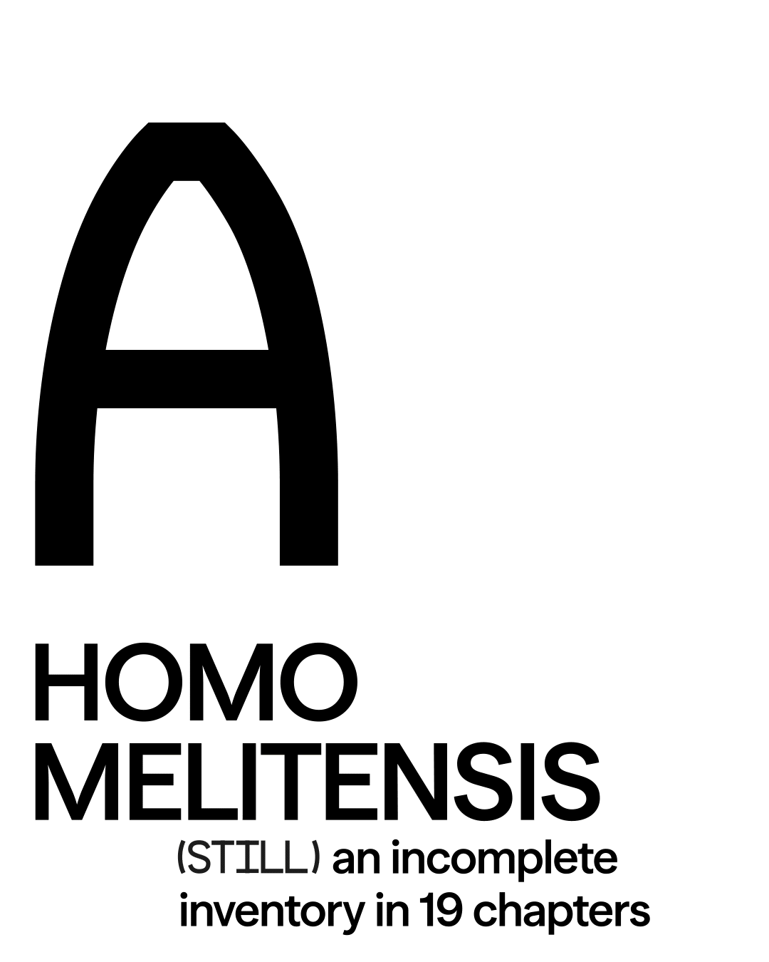 2point3 Homo Melitensis Retold