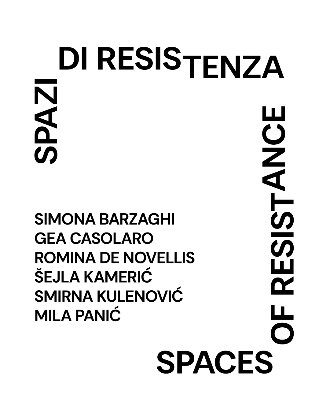 2point3 Spaces of Resistance Mattatoio