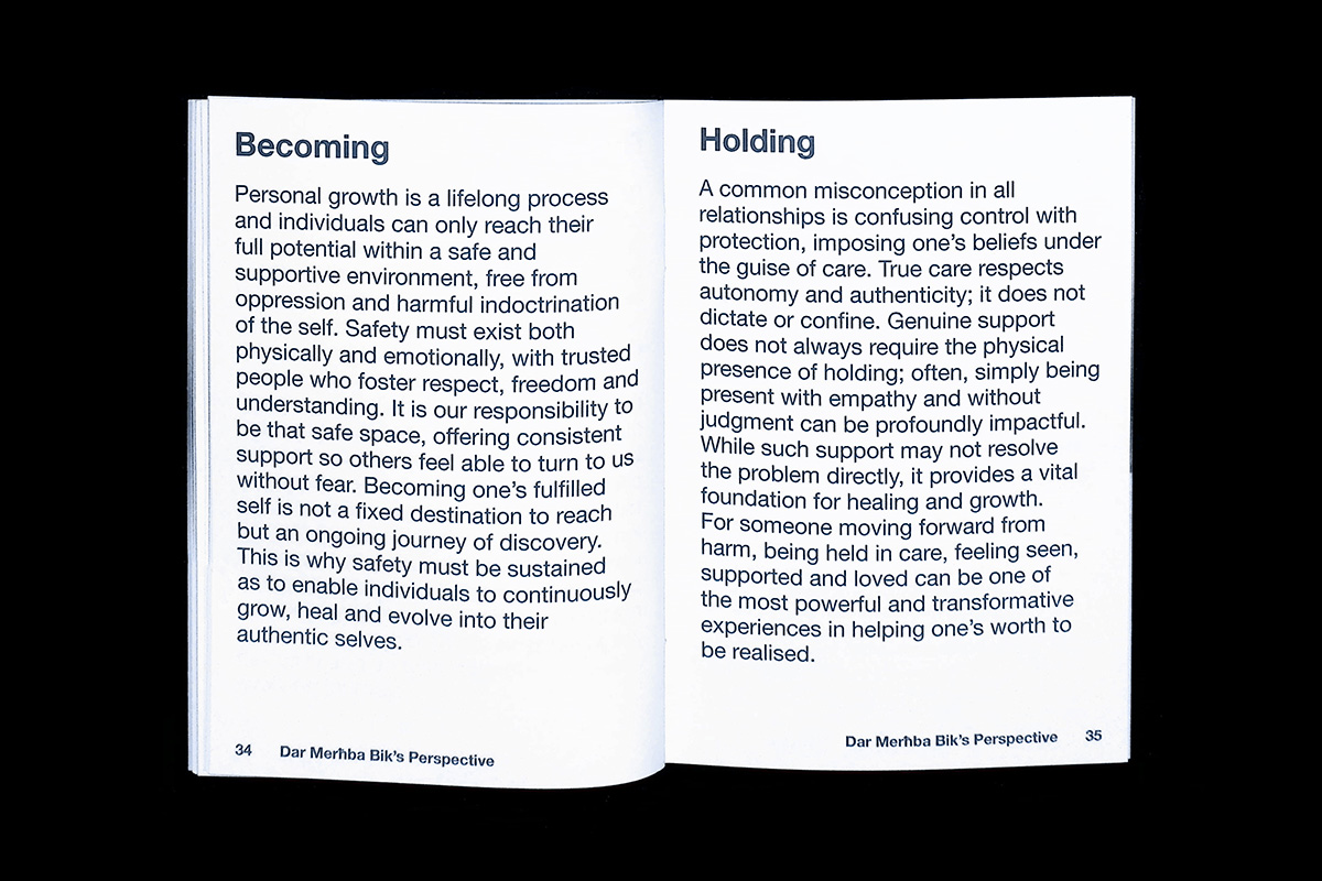 2point3 Where Silence Holds Catalogue Graphic Design