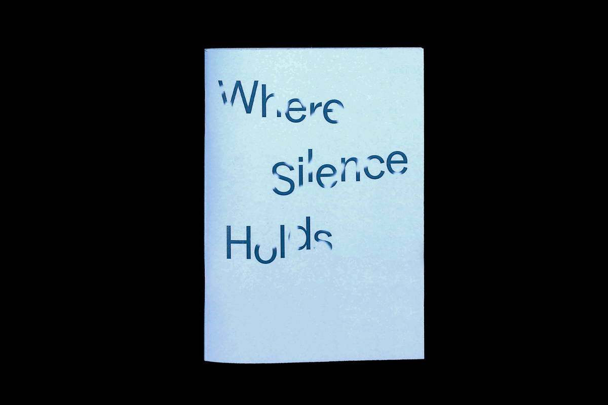 2point3 Where Silence Holds Catalogue Graphic Design